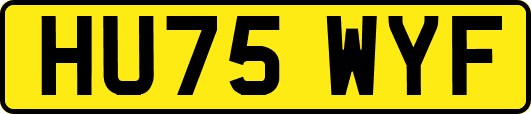 HU75WYF