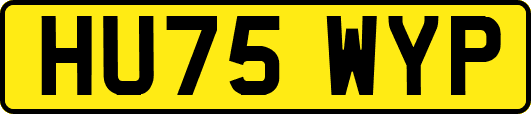HU75WYP