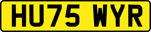 HU75WYR