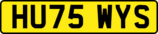HU75WYS