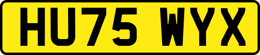 HU75WYX