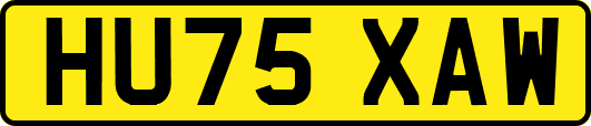 HU75XAW