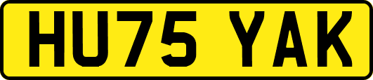 HU75YAK