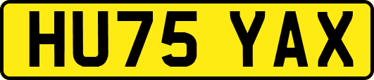 HU75YAX