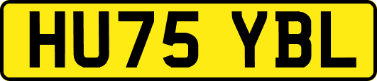 HU75YBL