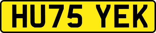 HU75YEK