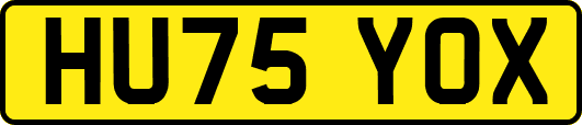 HU75YOX
