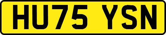 HU75YSN