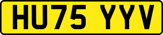 HU75YYV