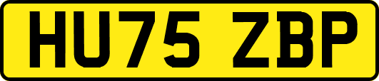 HU75ZBP