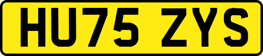 HU75ZYS