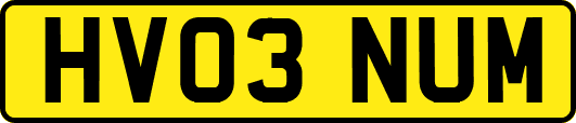 HV03NUM
