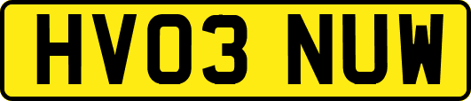 HV03NUW