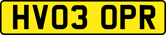 HV03OPR