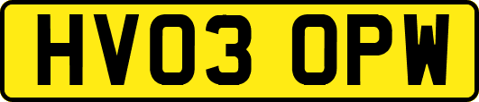HV03OPW