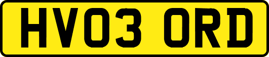HV03ORD