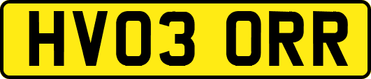 HV03ORR
