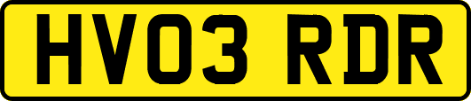 HV03RDR
