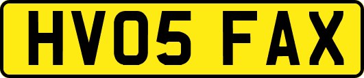 HV05FAX