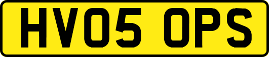 HV05OPS