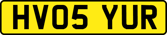 HV05YUR