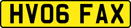 HV06FAX