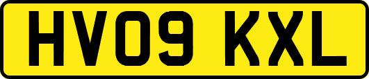 HV09KXL