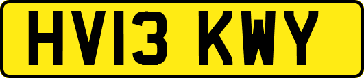 HV13KWY