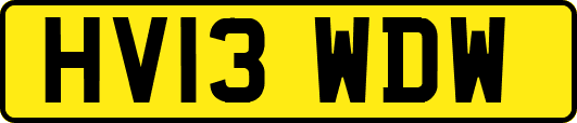HV13WDW