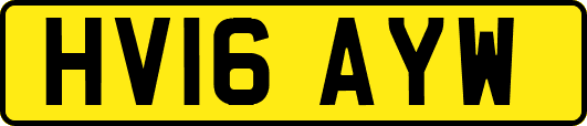 HV16AYW