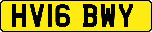 HV16BWY