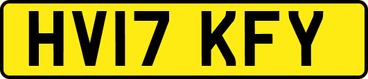 HV17KFY