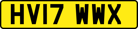 HV17WWX