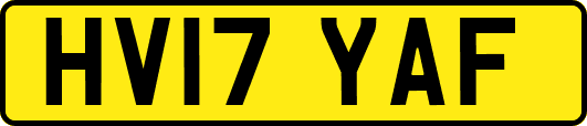 HV17YAF