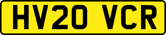 HV20VCR
