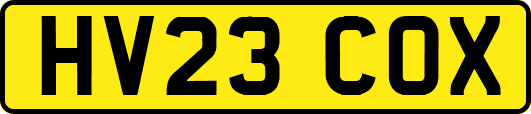 HV23COX