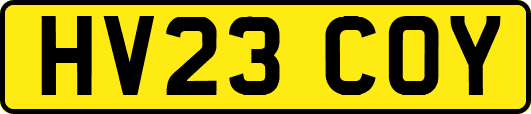 HV23COY