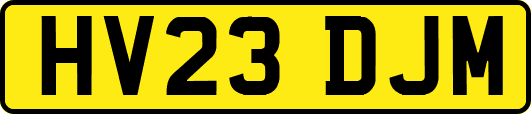 HV23DJM