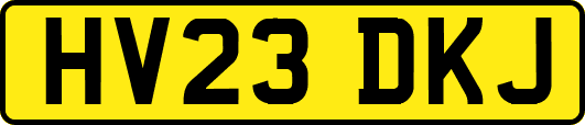 HV23DKJ