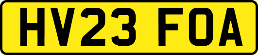 HV23FOA