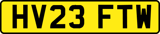 HV23FTW