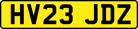 HV23JDZ