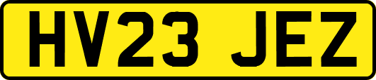 HV23JEZ