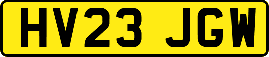 HV23JGW