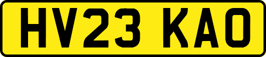 HV23KAO