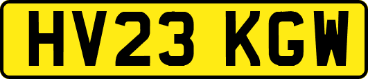 HV23KGW