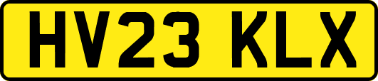 HV23KLX