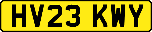HV23KWY