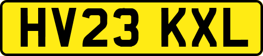 HV23KXL