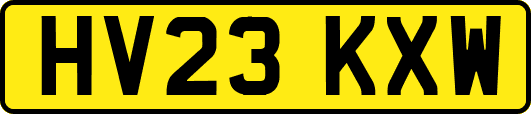 HV23KXW